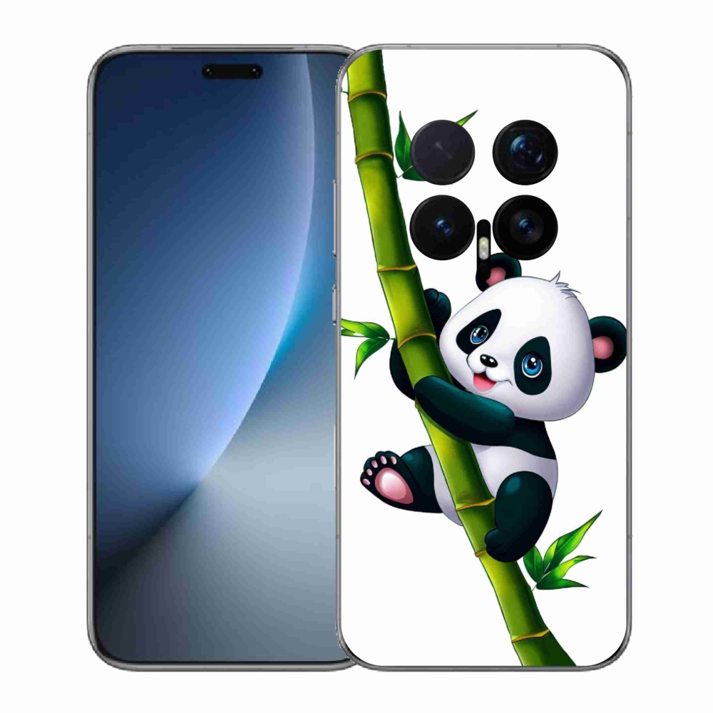 Gélový kryt mmCase na Honor Magic 8 Pro - panda na bambuse