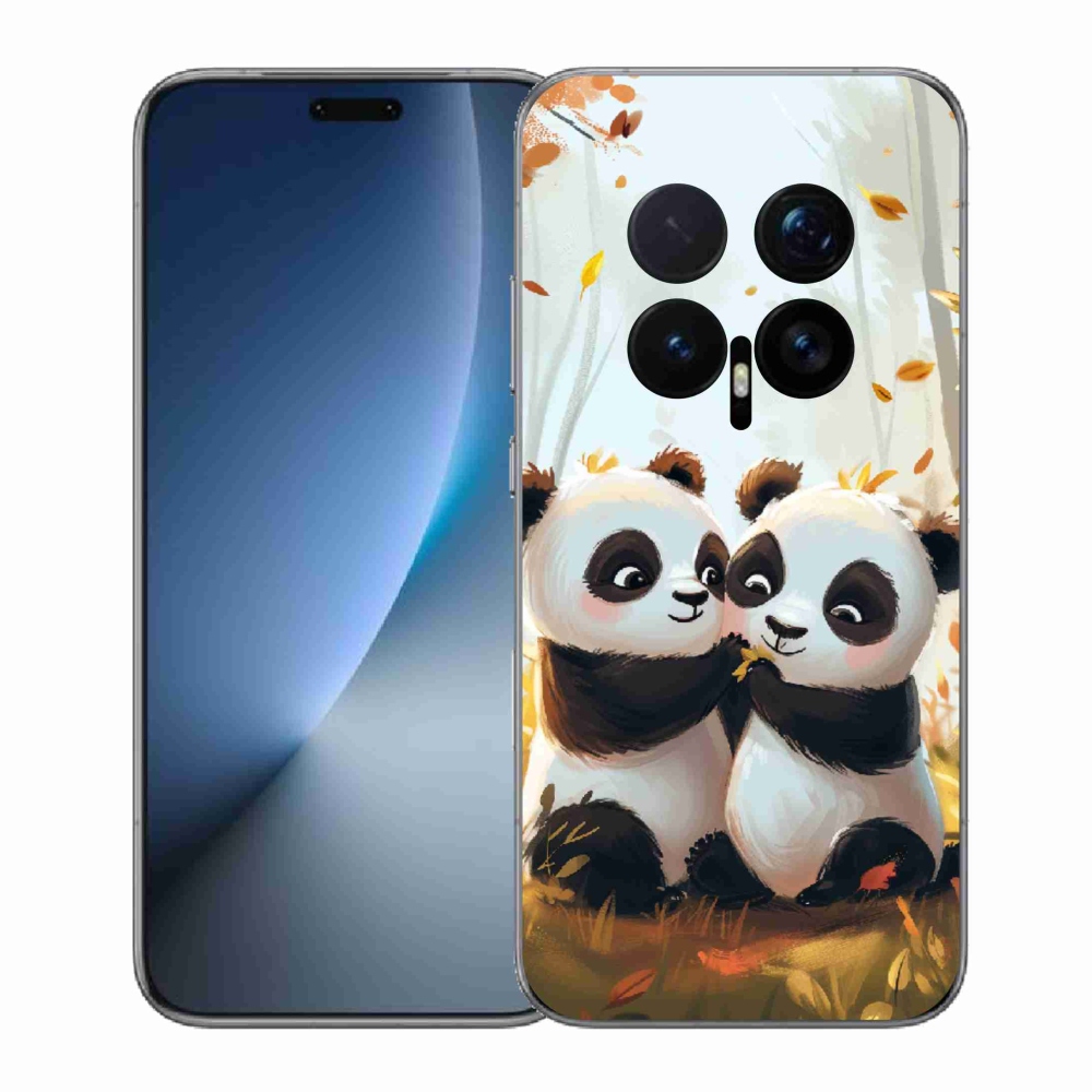 Gélový kryt mmCase na Honor Magic 8 Pro - pandy