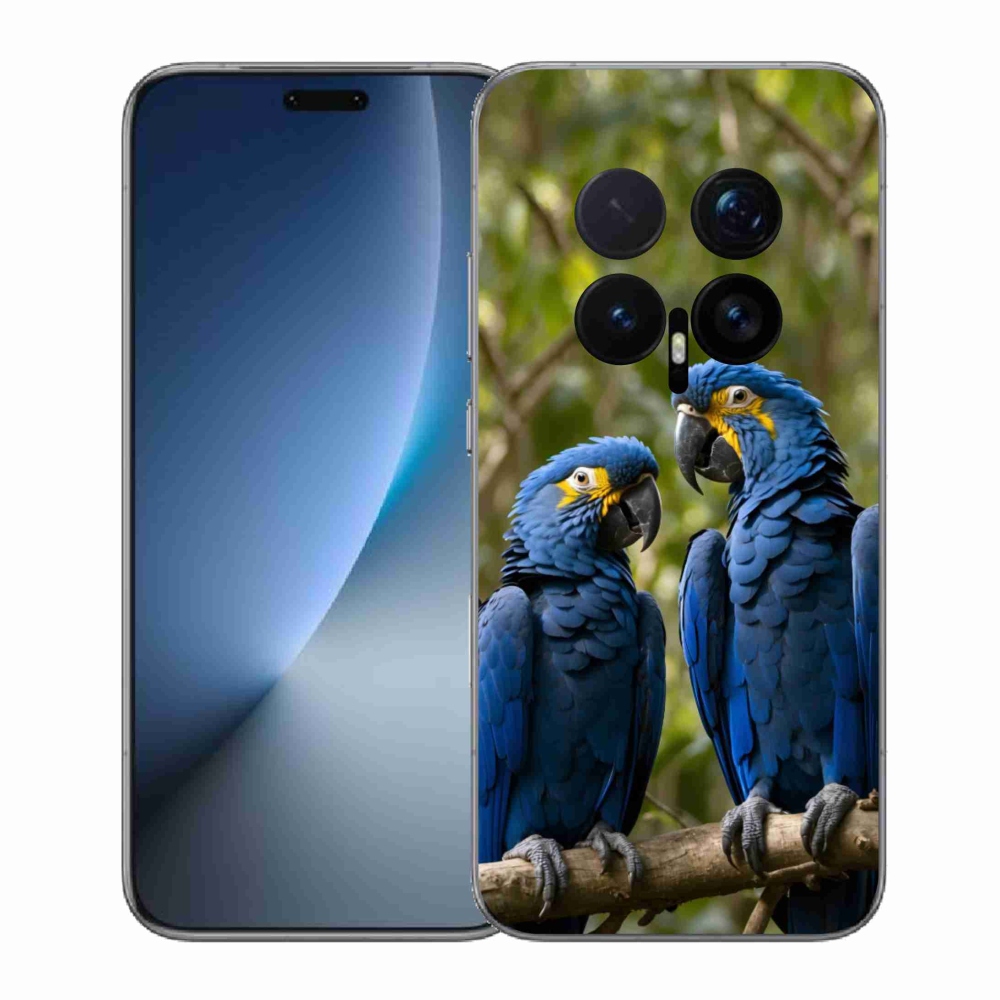 Gélový kryt mmCase na Honor Magic 8 Pro - papagájové duo