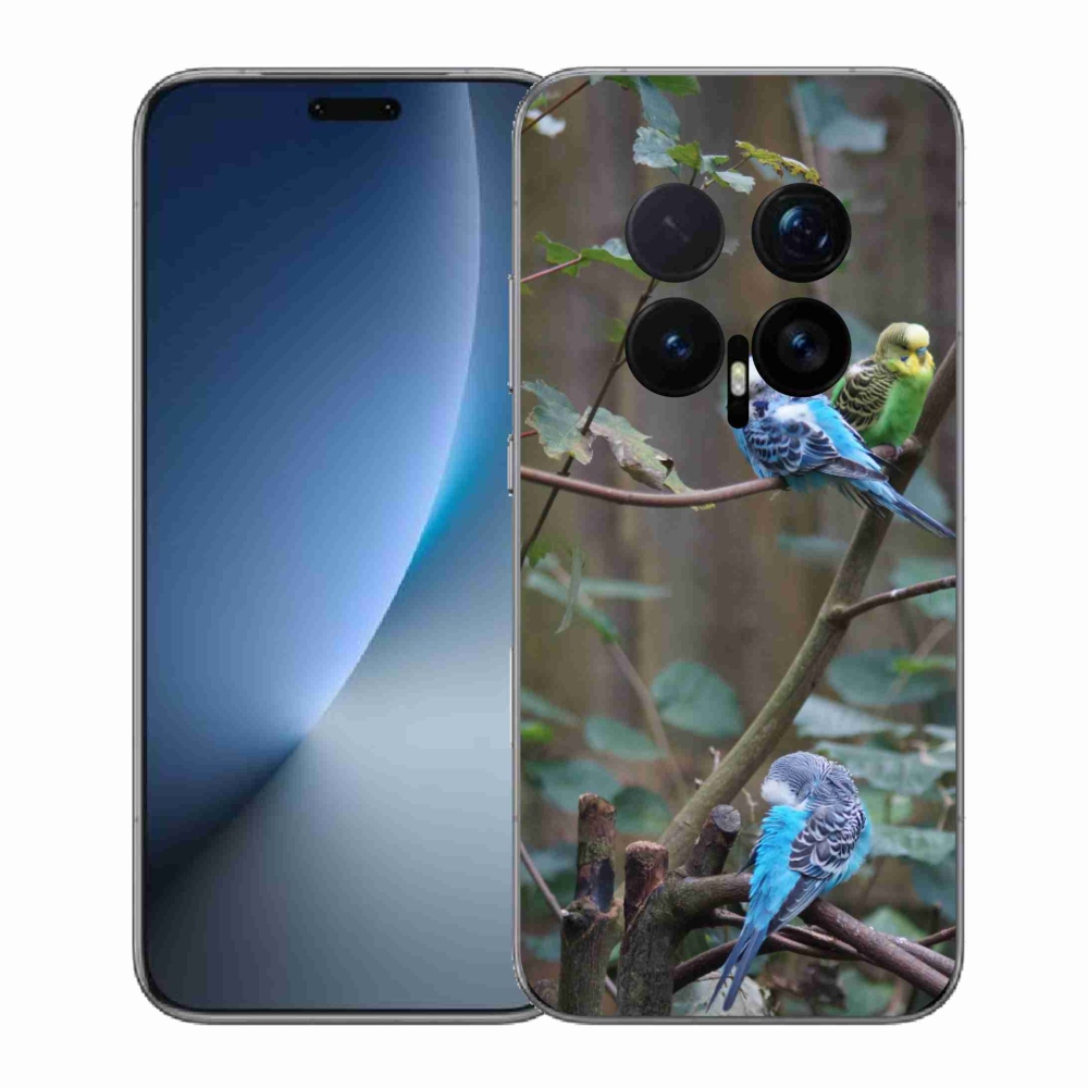 Gélový kryt mmCase na Honor Magic 8 Pro - papagáje na vetve