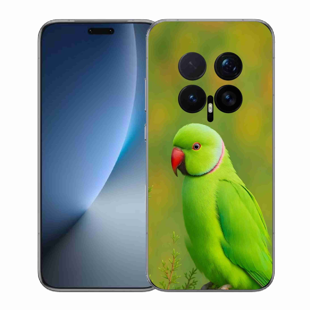 Gélový kryt mmCase na Honor Magic 8 Pro - papagáj Alexandr 2