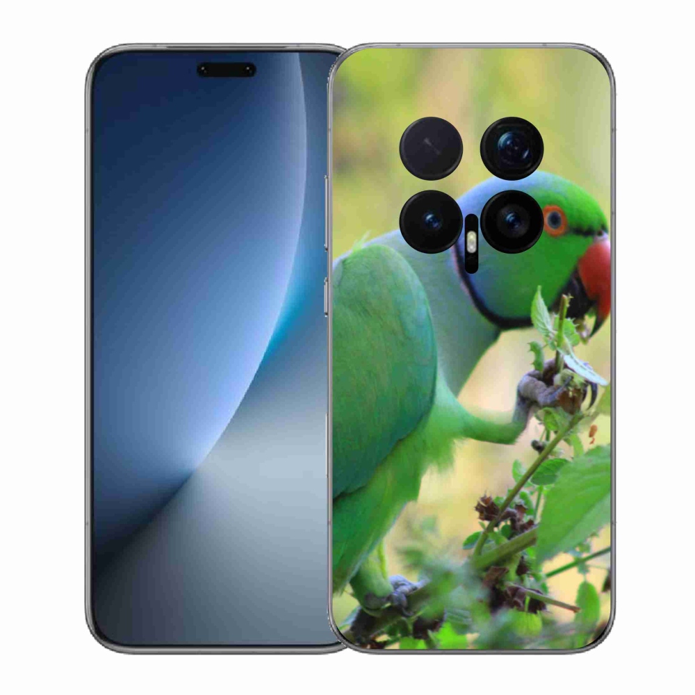 Gélový kryt mmCase na Honor Magic 8 Pro - papagáj Alexandr