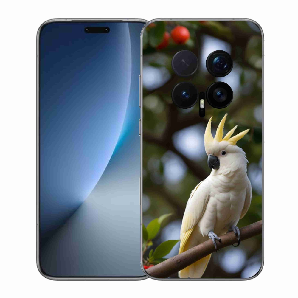 Gélový kryt mmCase na Honor Magic 8 Pro - papagáj kakadu 3