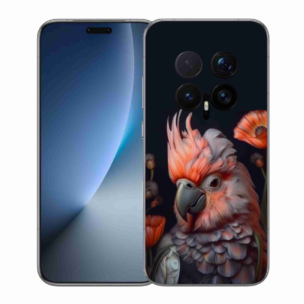 Gélový kryt mmCase na Honor Magic 8 Pro - papagáj kakadu vo farbách