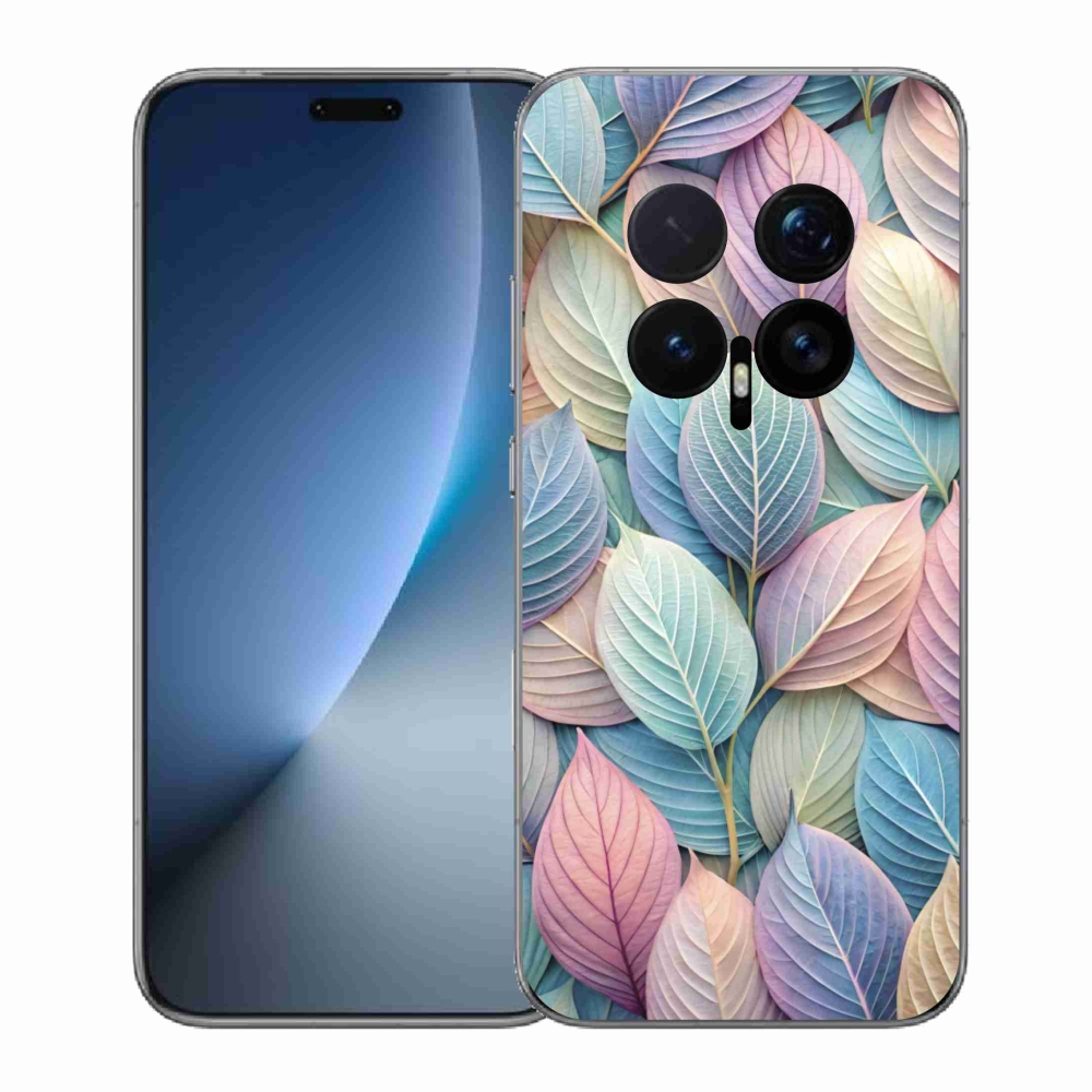 Gélový kryt mmCase na Honor Magic 8 Pro - pastelové listy