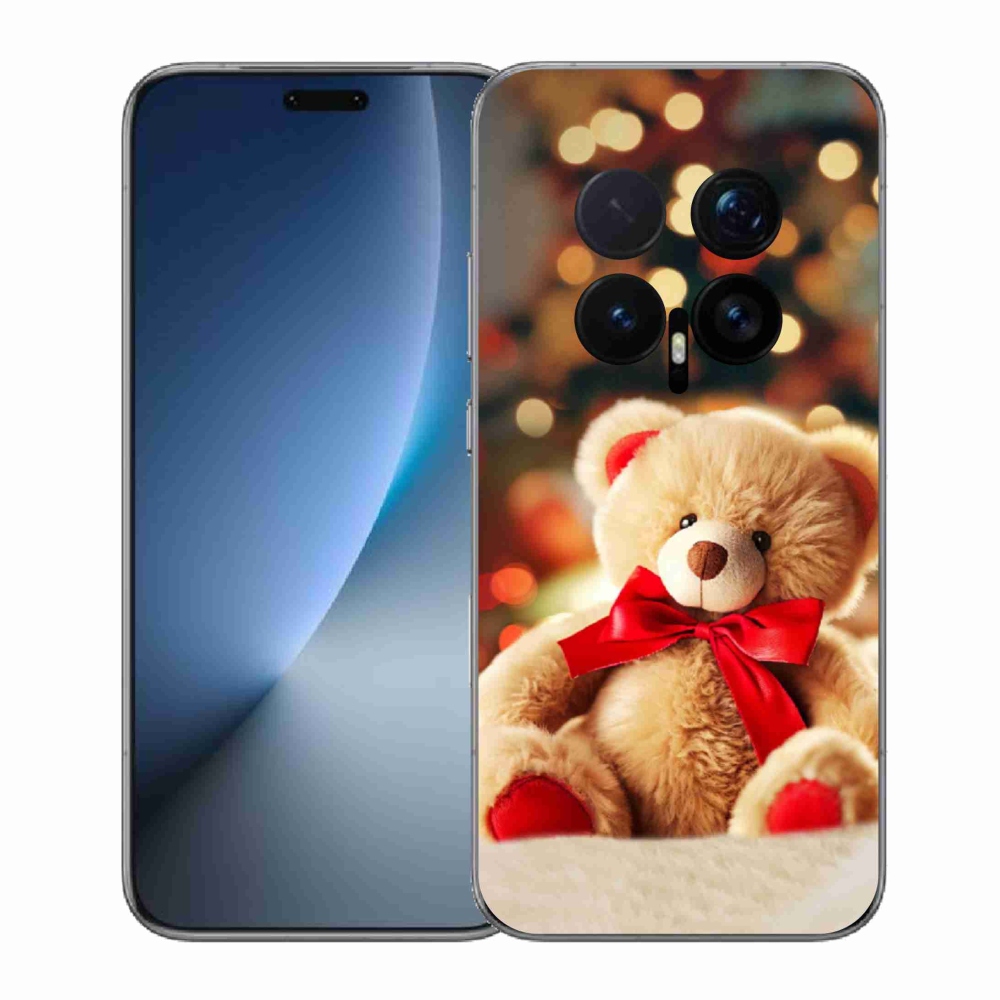 Gélový kryt mmCase na Honor Magic 8 Pro - plyšový medvedík