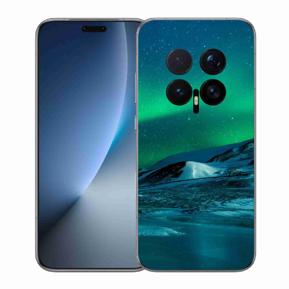 Gélový kryt mmCase na Honor Magic 8 Pro - polárna žiara