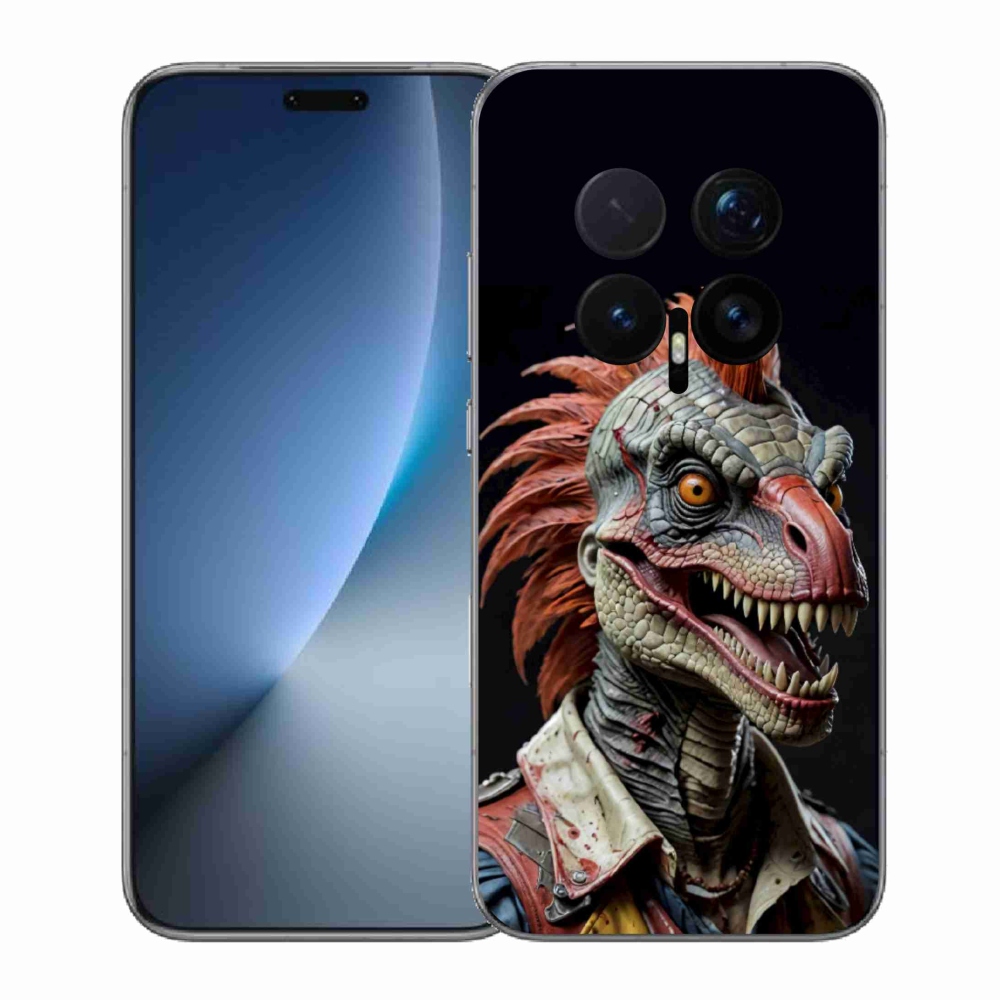 Gélový kryt mmCase na Honor Magic 8 Pro - punk dinosaurus