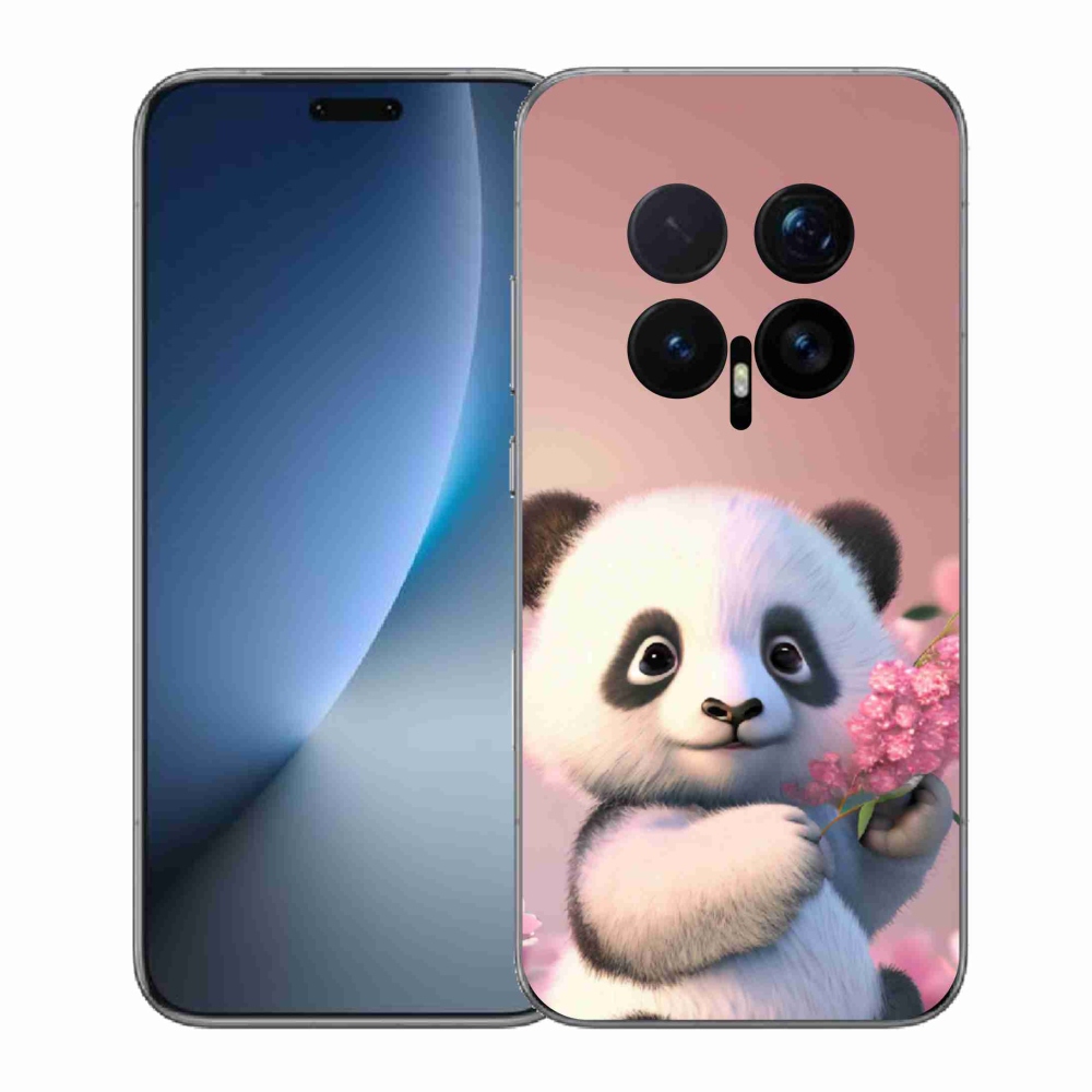Gélový kryt mmCase na Honor Magic 8 Pro - roztomilá panda