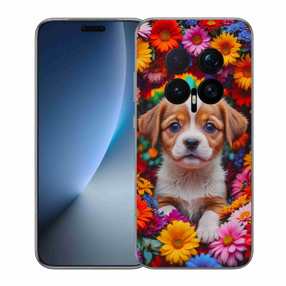 Gélový kryt mmCase na Honor Magic 8 Pro - roztomilé šteňa