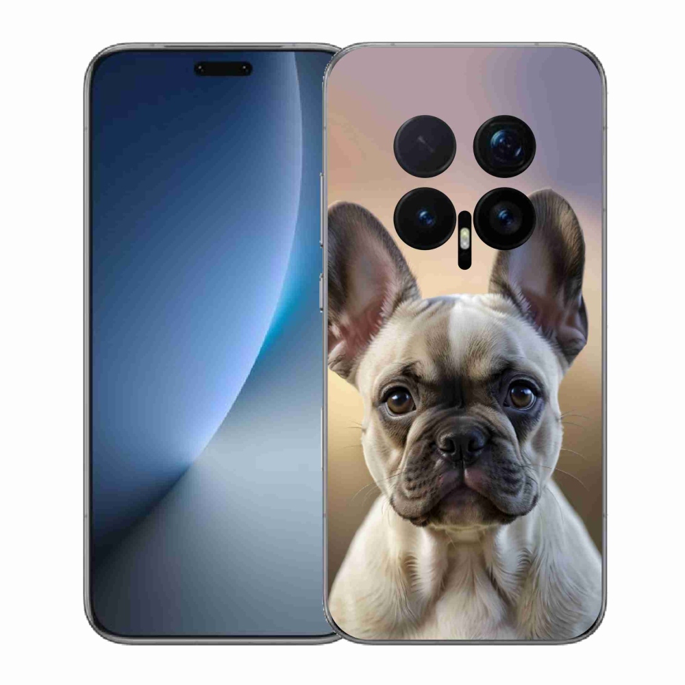Gélový kryt mmCase na Honor Magic 8 Pro - roztomilý francúzsky buldoček