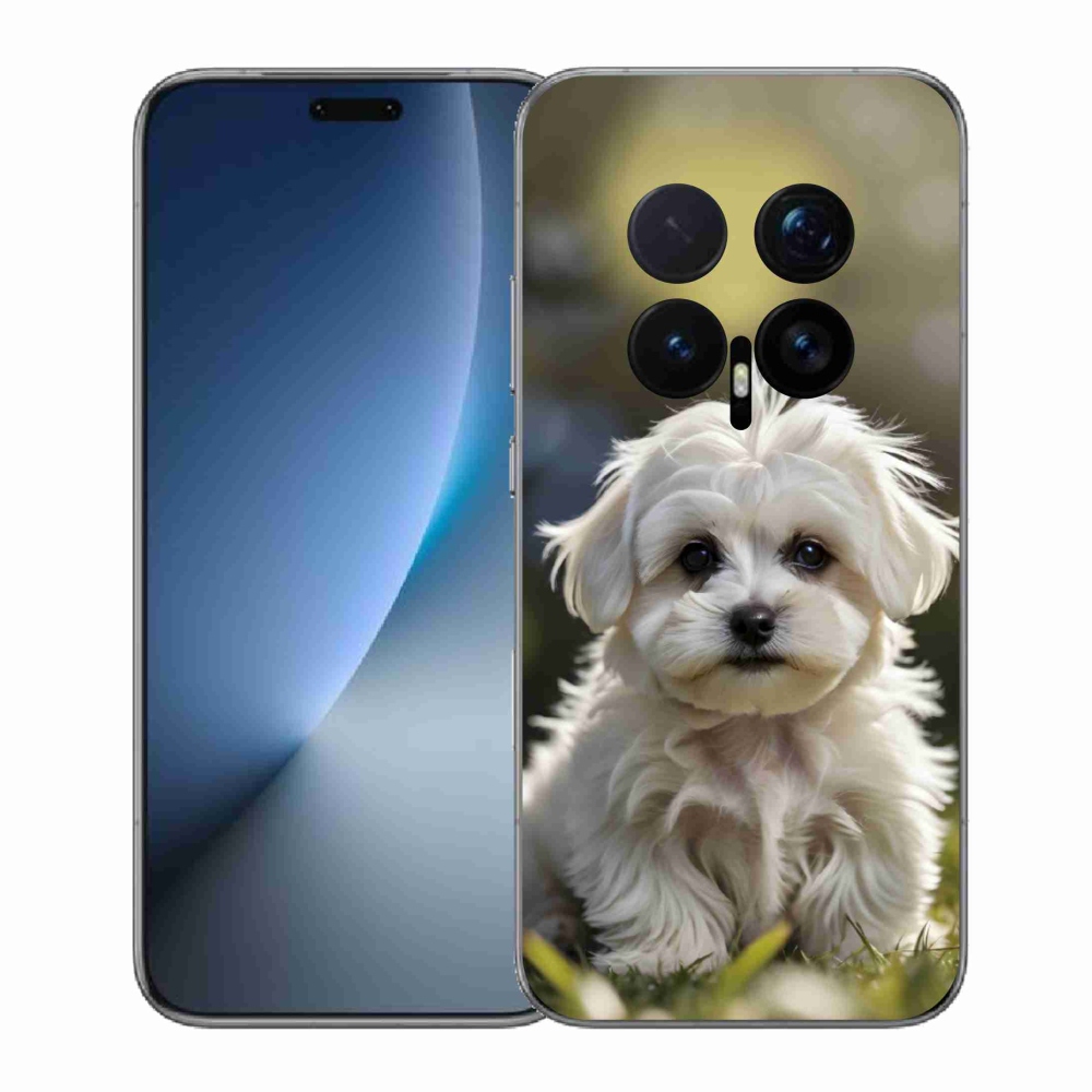Gélový kryt mmCase na Honor Magic 8 Pro - roztomilý maltézsky psík