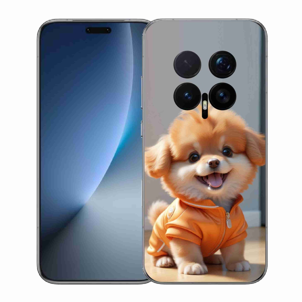 Gélový kryt mmCase na Honor Magic 8 Pro - roztomilý pomeranian v mikine