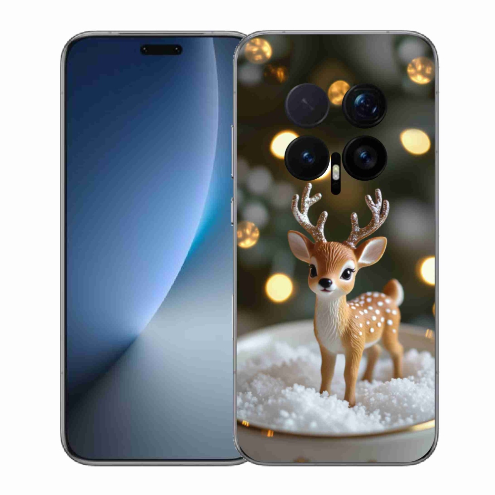 Gélový kryt mmCase na Honor Magic 8 Pro - roztomilý vianočný jeleň