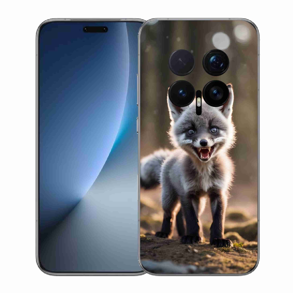 Gélový kryt mmCase na Honor Magic 8 Pro - rozzúrená líška