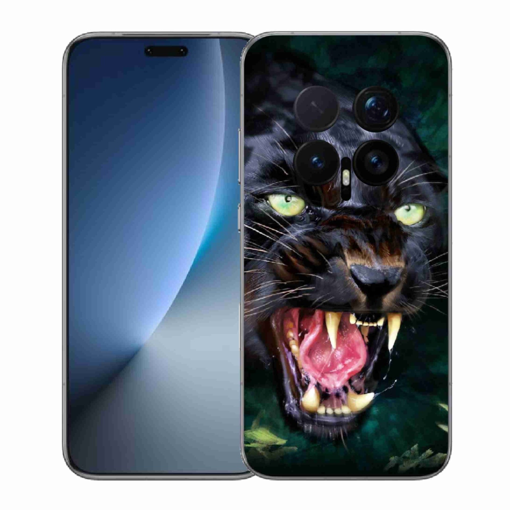 Gélový kryt mmCase na Honor Magic 8 Pro - rozzúrený čierny panter