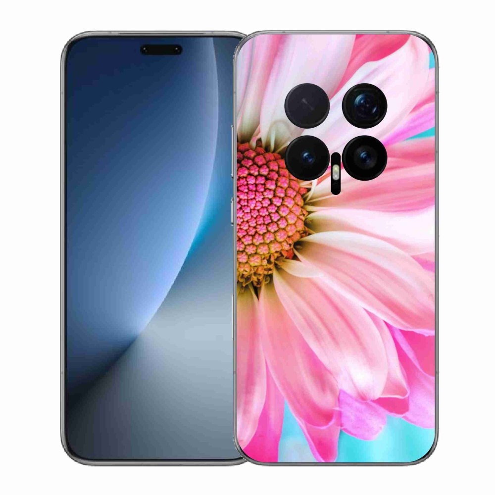 Gélový kryt mmCase na Honor Magic 8 Pro - ružová kvetina