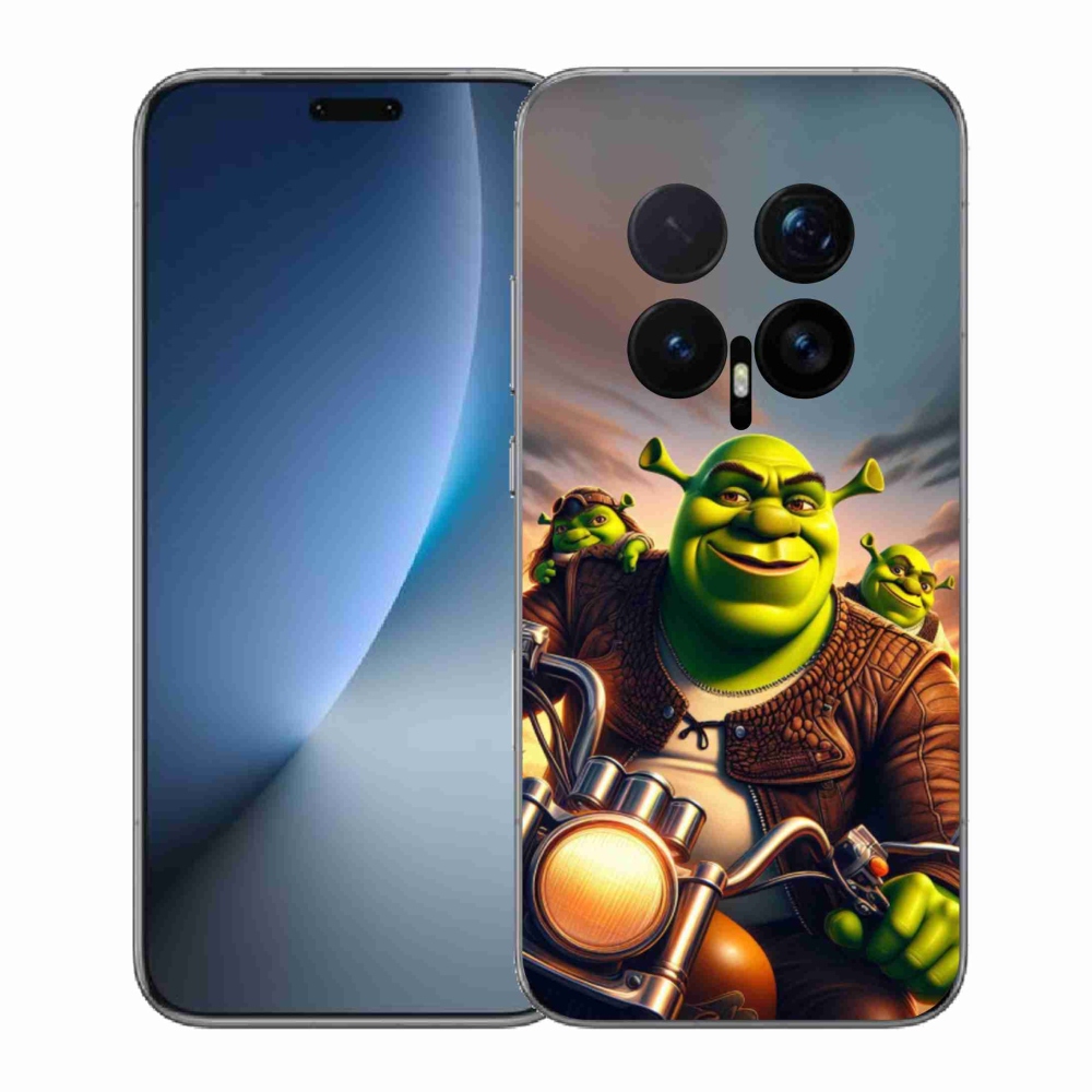 Gélový kryt mmCase na Honor Magic 8 Pro - shrek na motorke