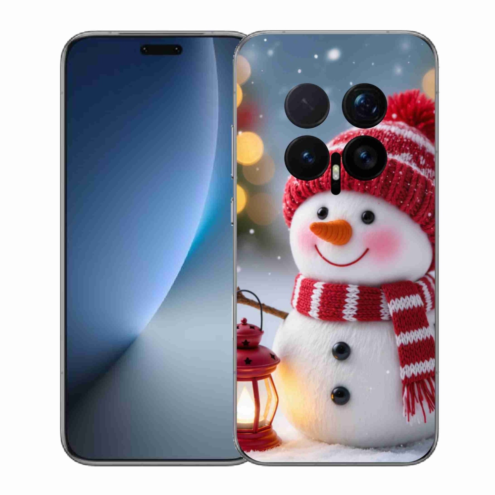 Gélový kryt mmCase na Honor Magic 8 Pro - snehuliak 2