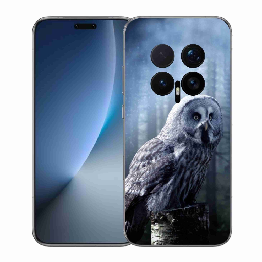 Gélový kryt mmCase na Honor Magic 8 Pro - sova