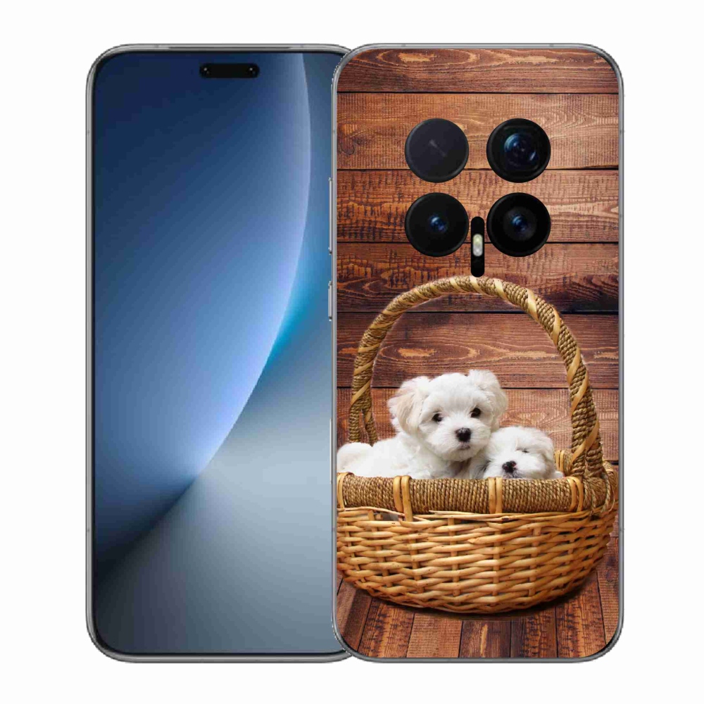 Gélový kryt mmCase na Honor Magic 8 Pro - šteniatka