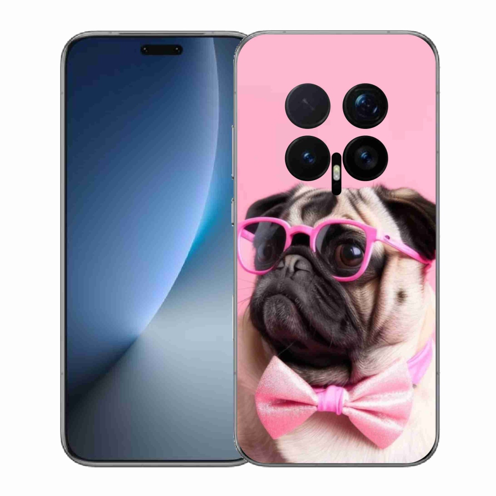 Gélový kryt mmCase na Honor Magic 8 Pro - štýlový mops