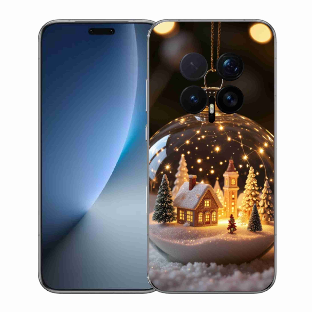 Gélový kryt mmCase na Honor Magic 8 Pro - vianočné gule 3