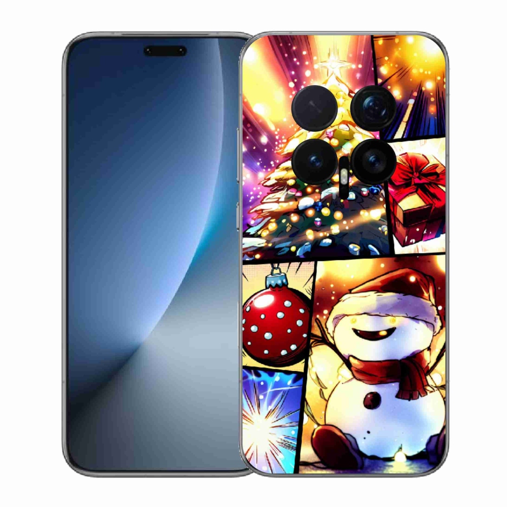 Gélový kryt mmCase na Honor Magic 8 Pro - vianočné motívy 1