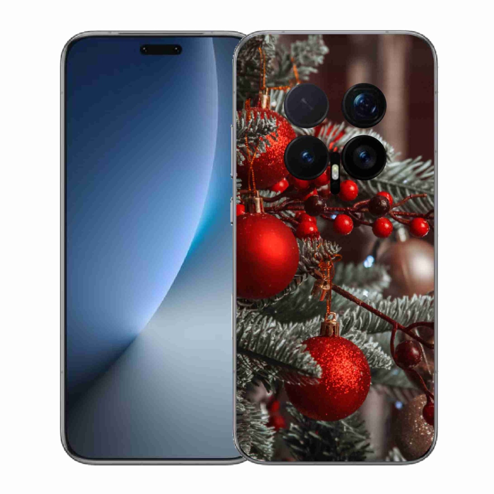 Gélový kryt mmCase na Honor Magic 8 Pro - vianočné ozdoby 2