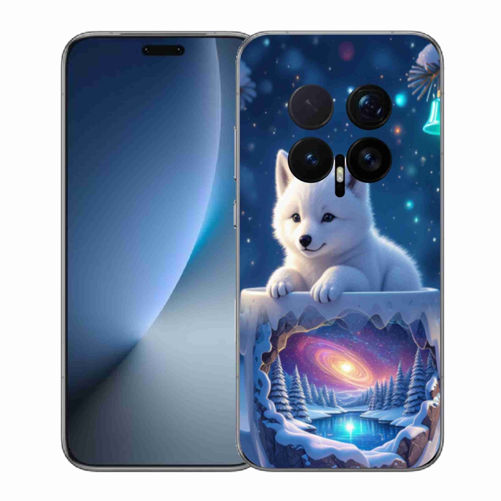 Gélový kryt mmCase na Honor Magic 8 Pro - vianočné šteňa