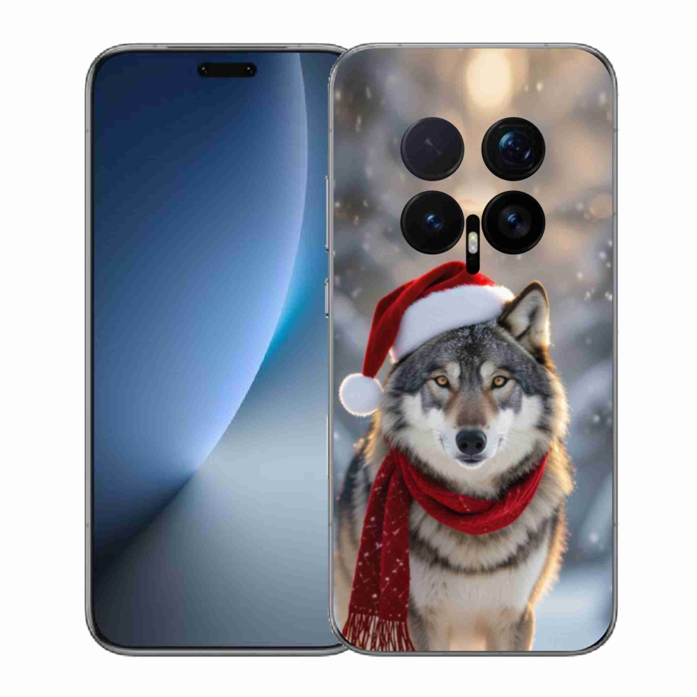Gélový kryt mmCase na Honor Magic 8 Pro - vianočný vlk