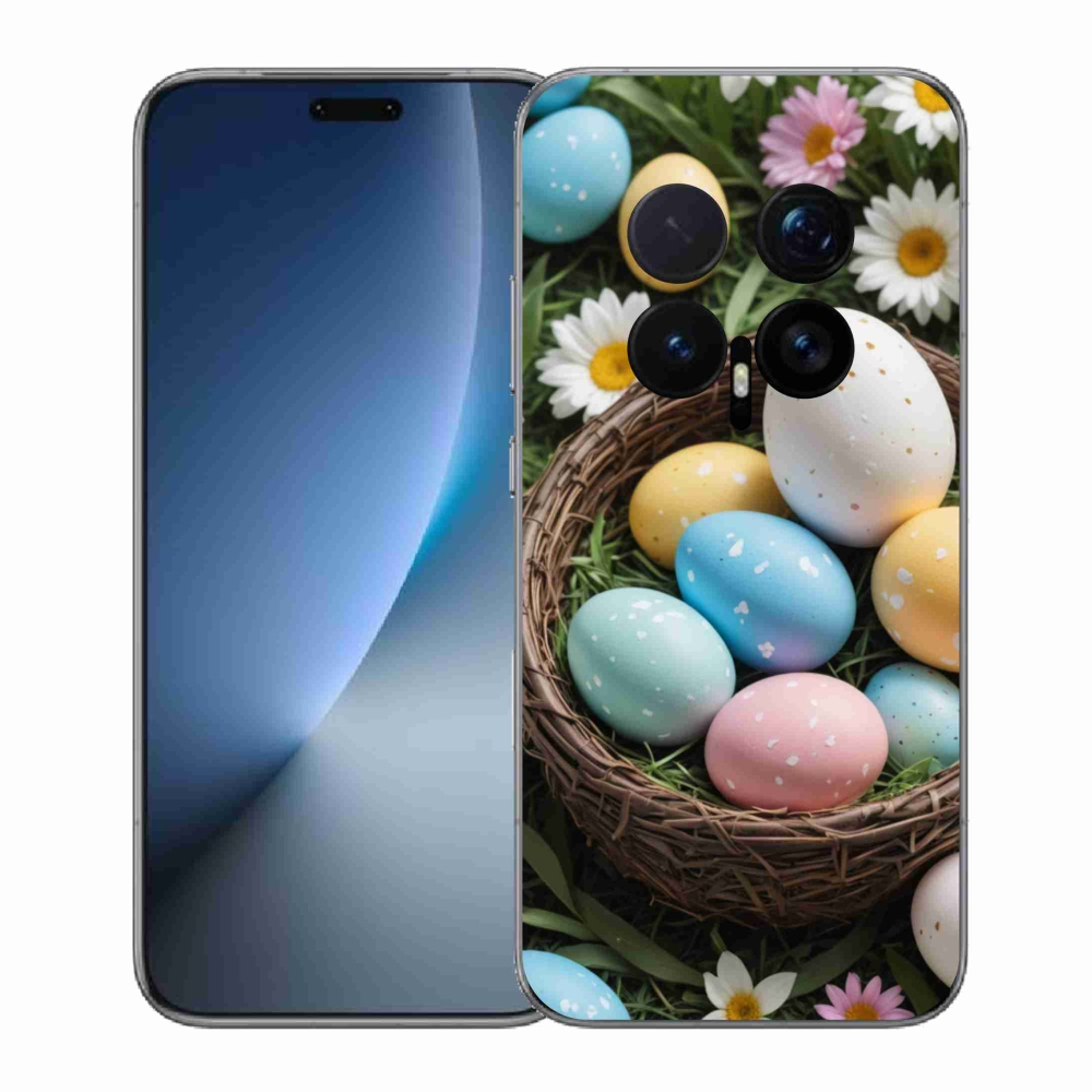 Gélový kryt mmCase na Honor Magic 8 Pro - veľkonočné vajíčka 2