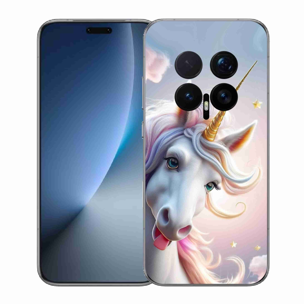 Gélový kryt mmCase na Honor Magic 8 Pro - veselý jednorožec
