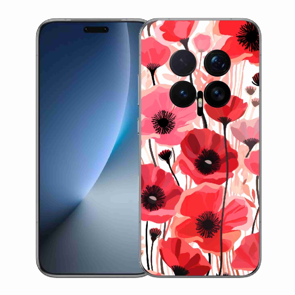 Gélový kryt mmCase na Honor Magic 8 Pro - vlčí mak 1