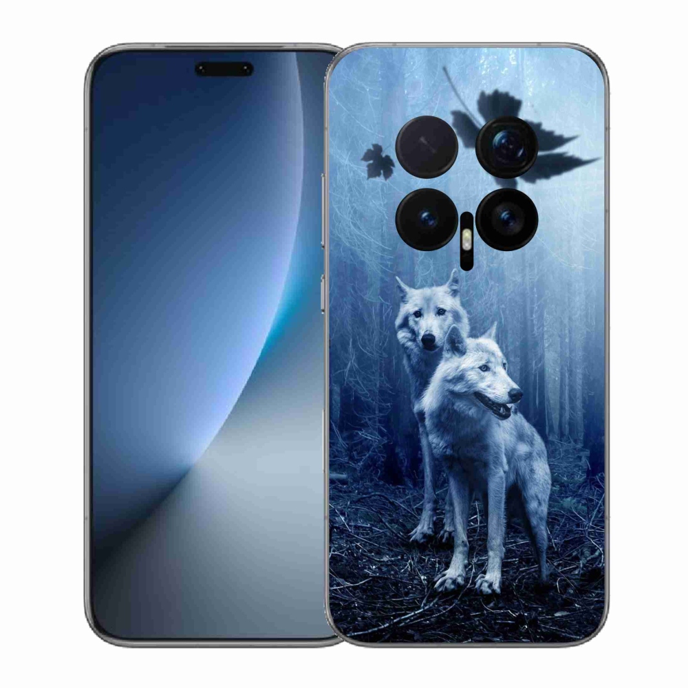 Gélový kryt mmCase na Honor Magic 8 Pro - vlci v lese