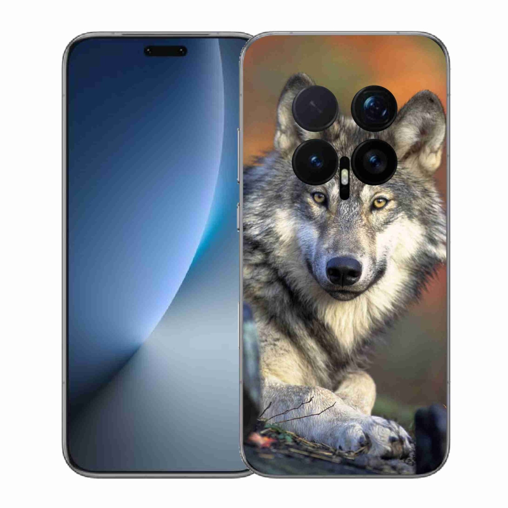 Gélový kryt mmCase na Honor Magic 8 Pro - vlk