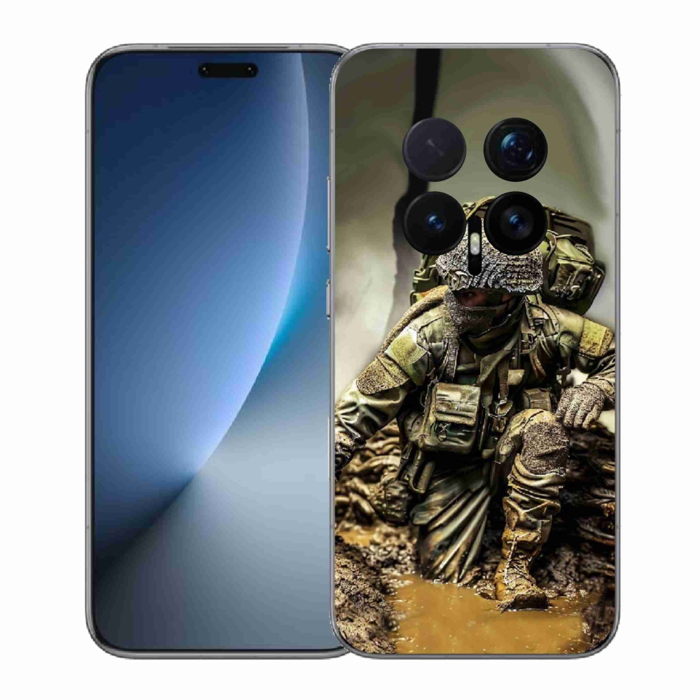 Gélový kryt mmCase na Honor Magic 8 Pro - vojak