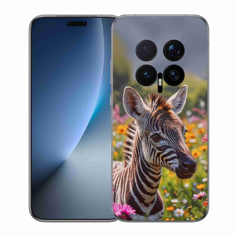 Gélový kryt mmCase na Honor Magic 8 Pro - zebra na lúke