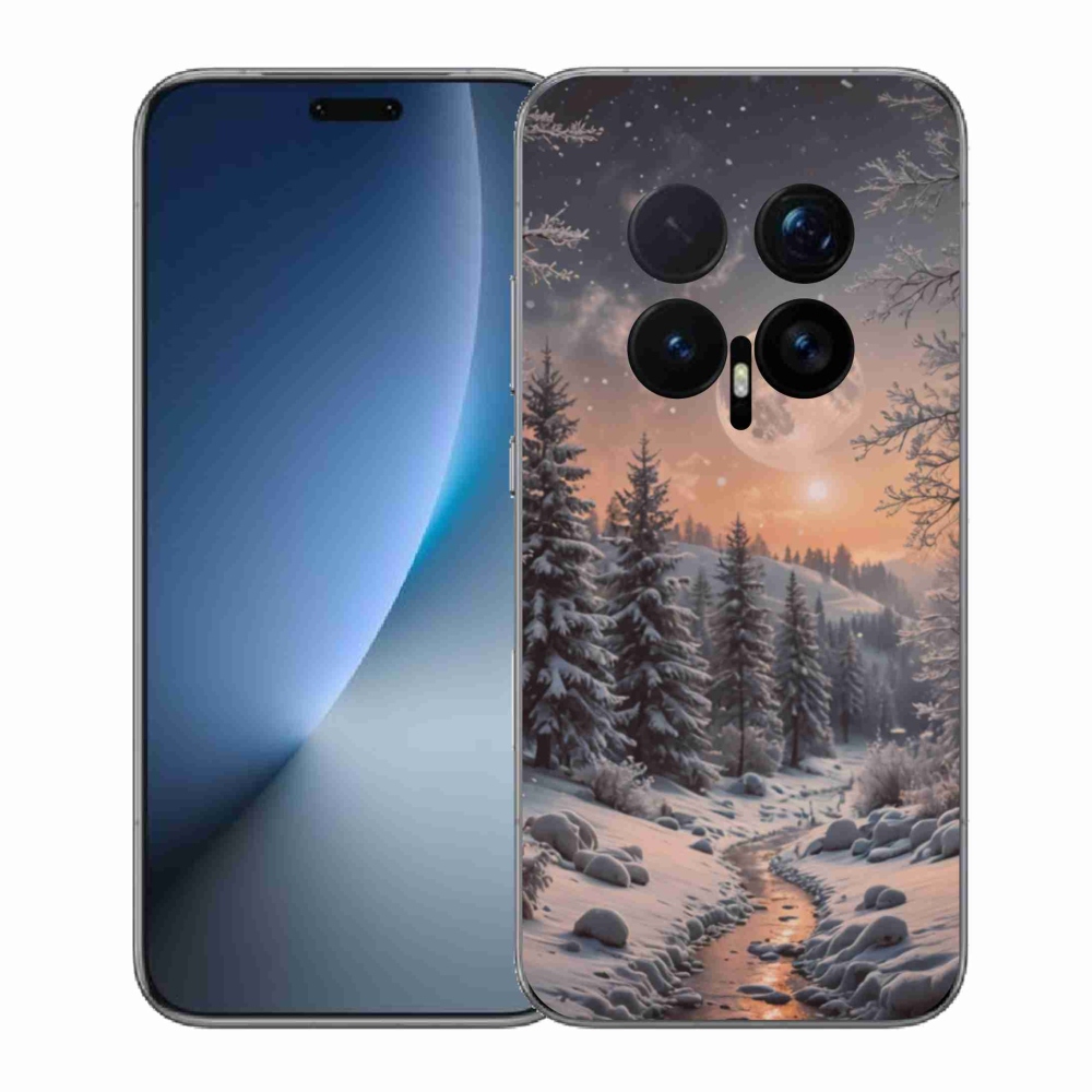 Gélový kryt mmCase na Honor Magic 8 Pro - zimná krajina 2