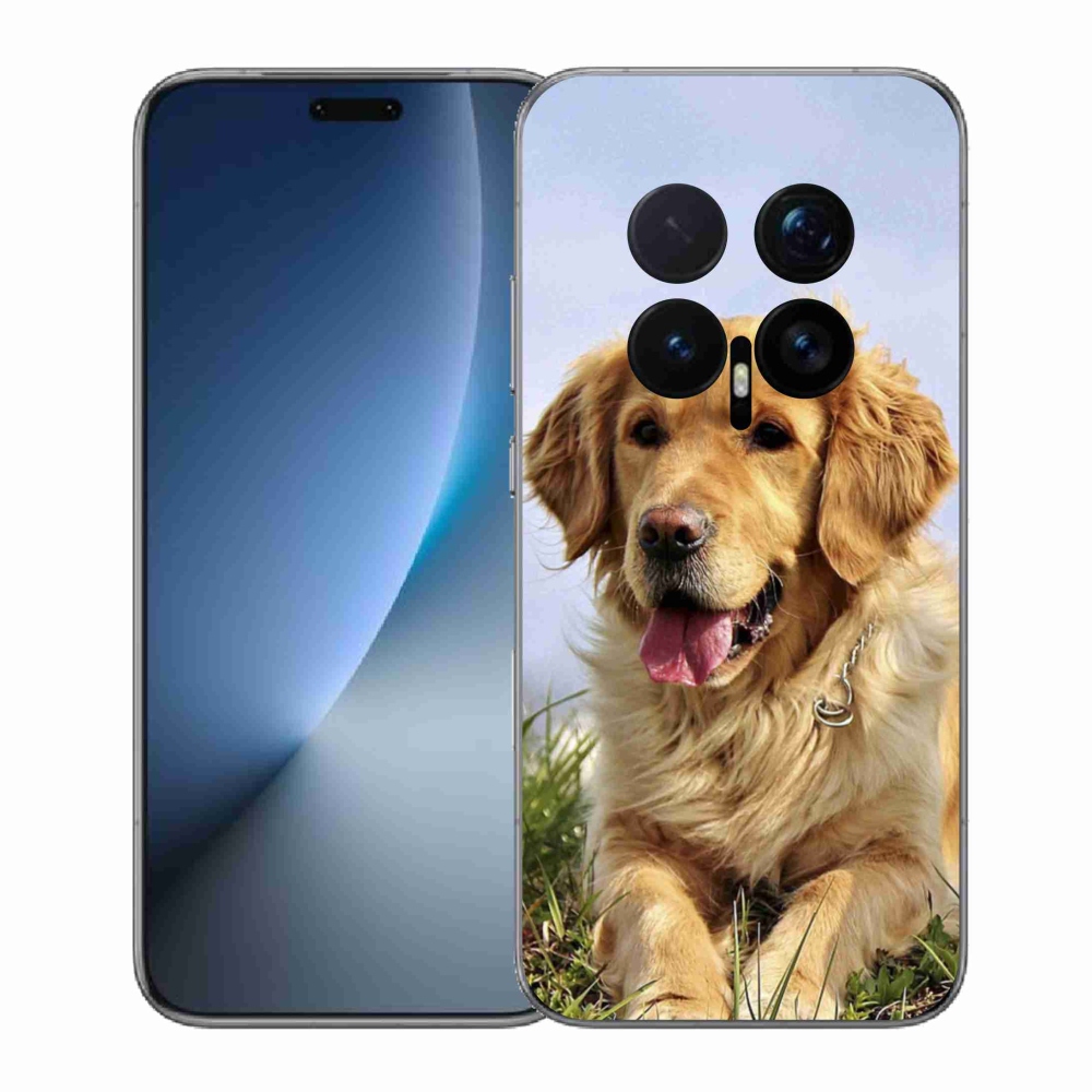Gélový kryt mmCase na Honor Magic 8 Pro - zlatý retriever