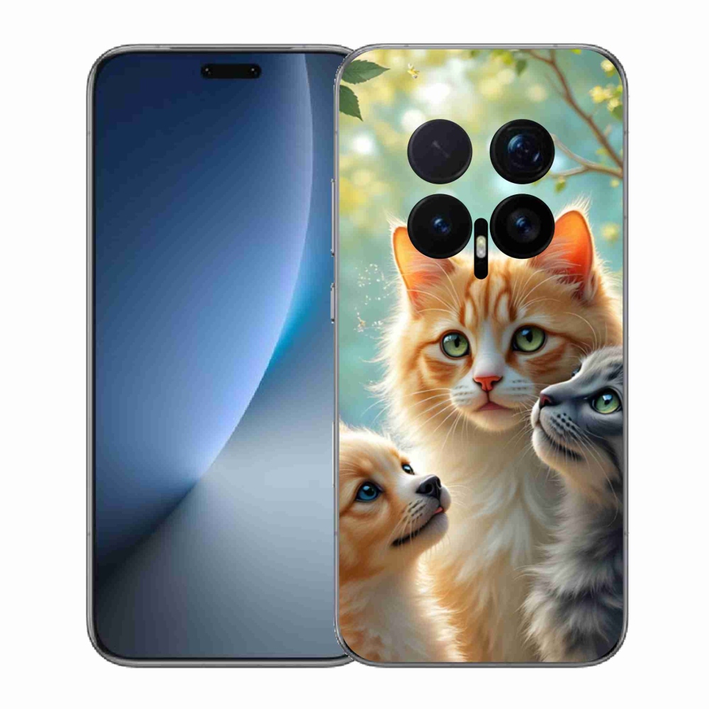 Gélový kryt mmCase na Honor Magic 8 Pro - zvieracie priateľstvo 2