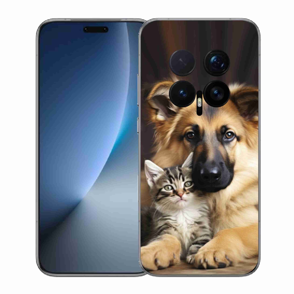 Gélový kryt mmCase na Honor Magic 8 Pro - zvieracie priateľstvo