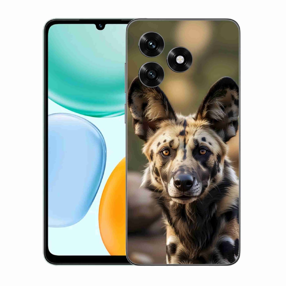 Gélový kryt mmCase na Honor X5c Plus - africký divoký pes
