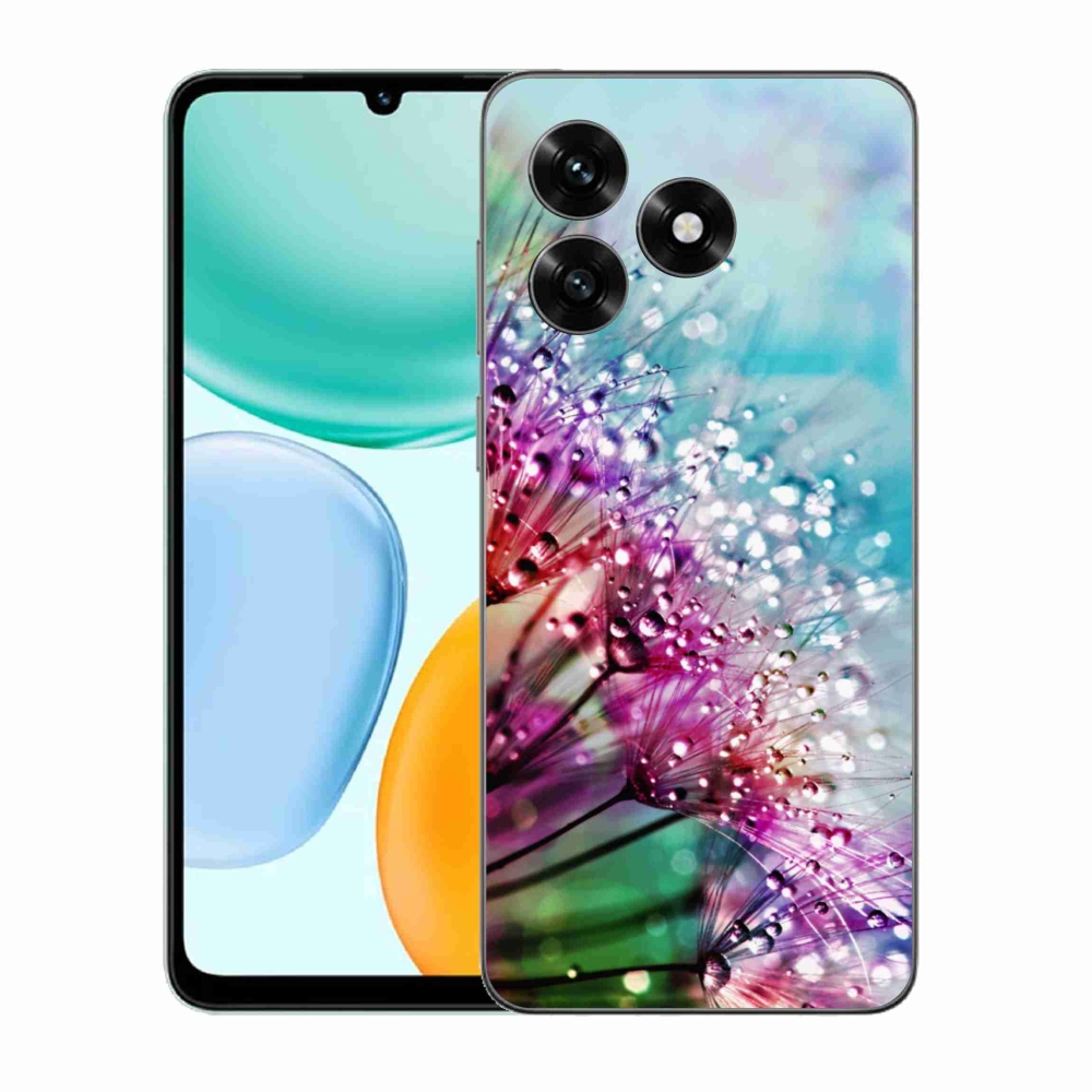 Gélový kryt mmCase na Honor X5c Plus - farebné kvety