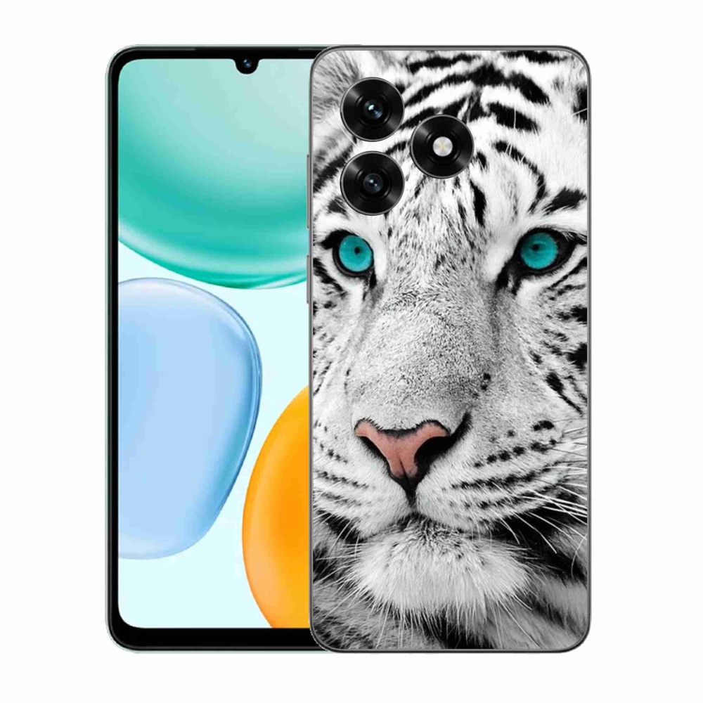 Gélový kryt mmCase na Honor X5c Plus - biely tiger