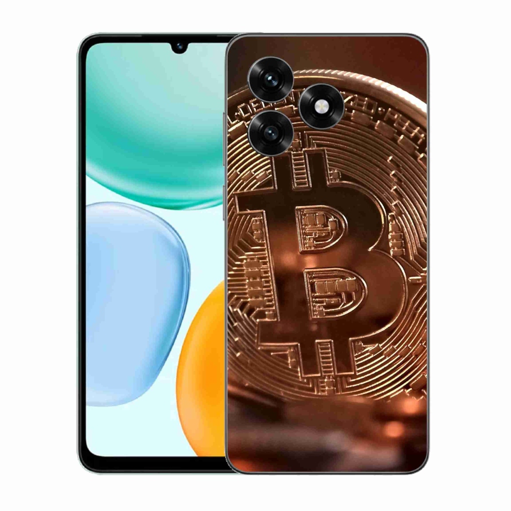 Gélový kryt mmCase na Honor X5c Plus - bitcoin