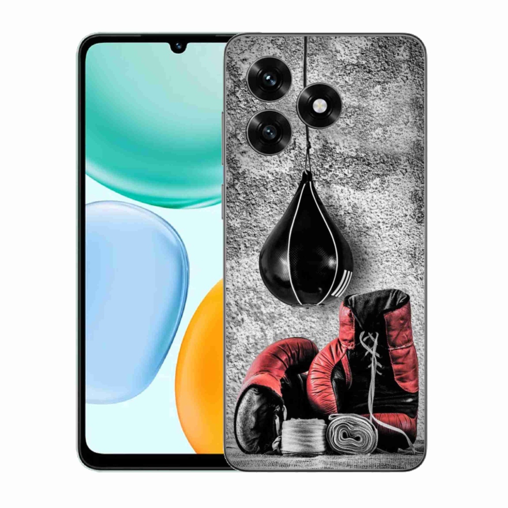 Gélový kryt mmCase na Honor X5c Plus - boxovacie vrece a rukavice