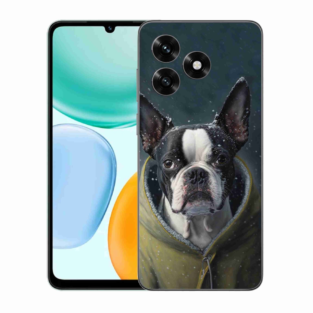 Gélový kryt mmCase na Honor X5c Plus - buldoček