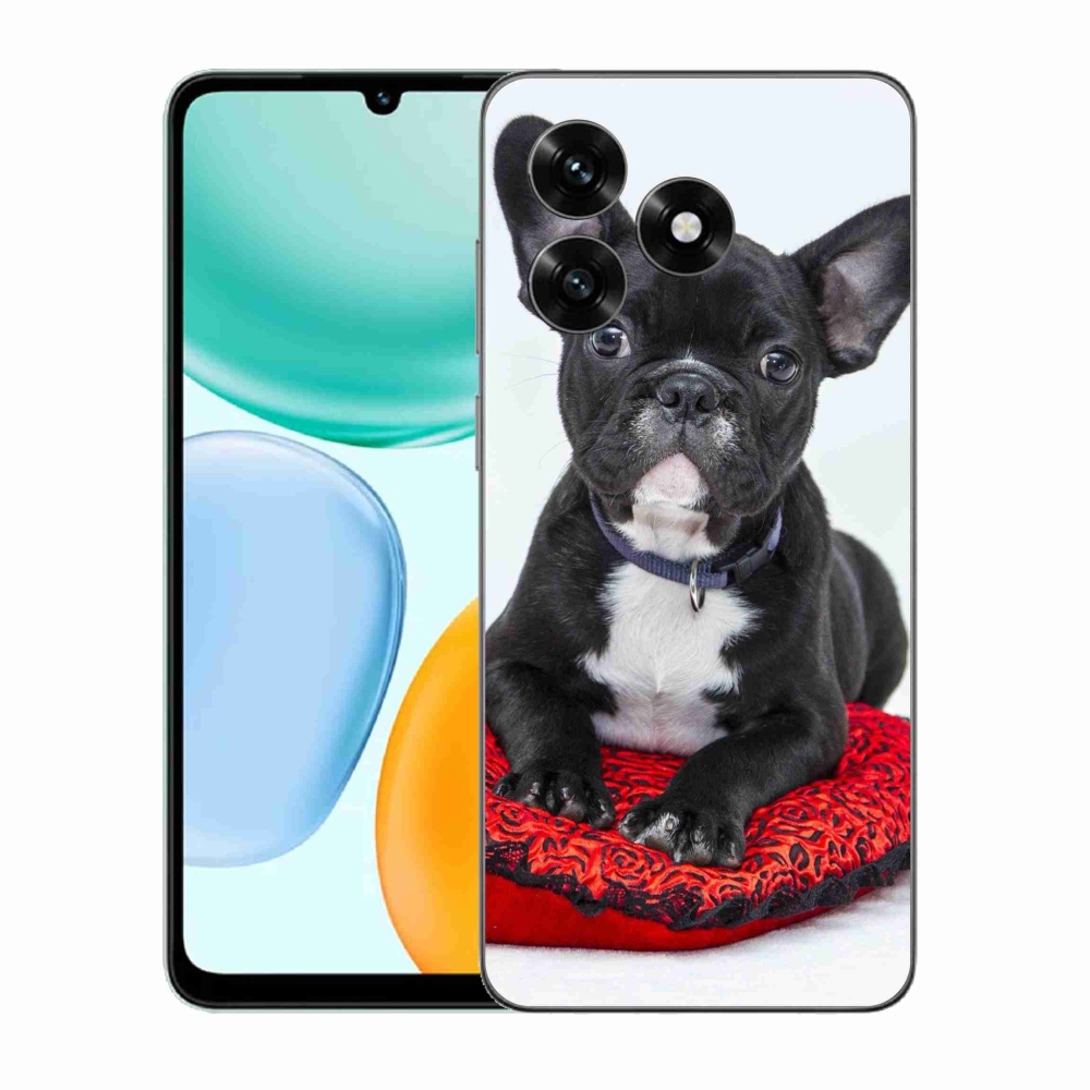 Gélový kryt mmCase na Honor X5c Plus - buldog