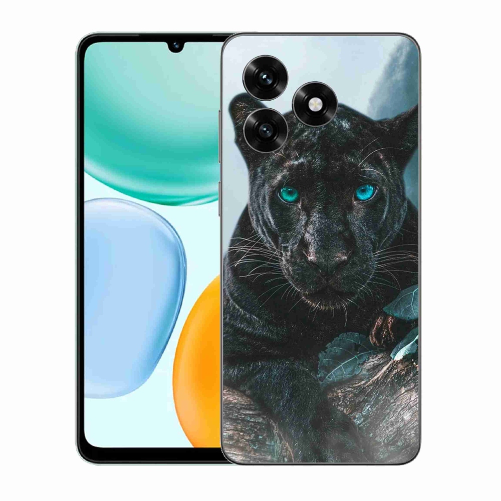 Gélový kryt mmCase na Honor X5c Plus - čierny panter